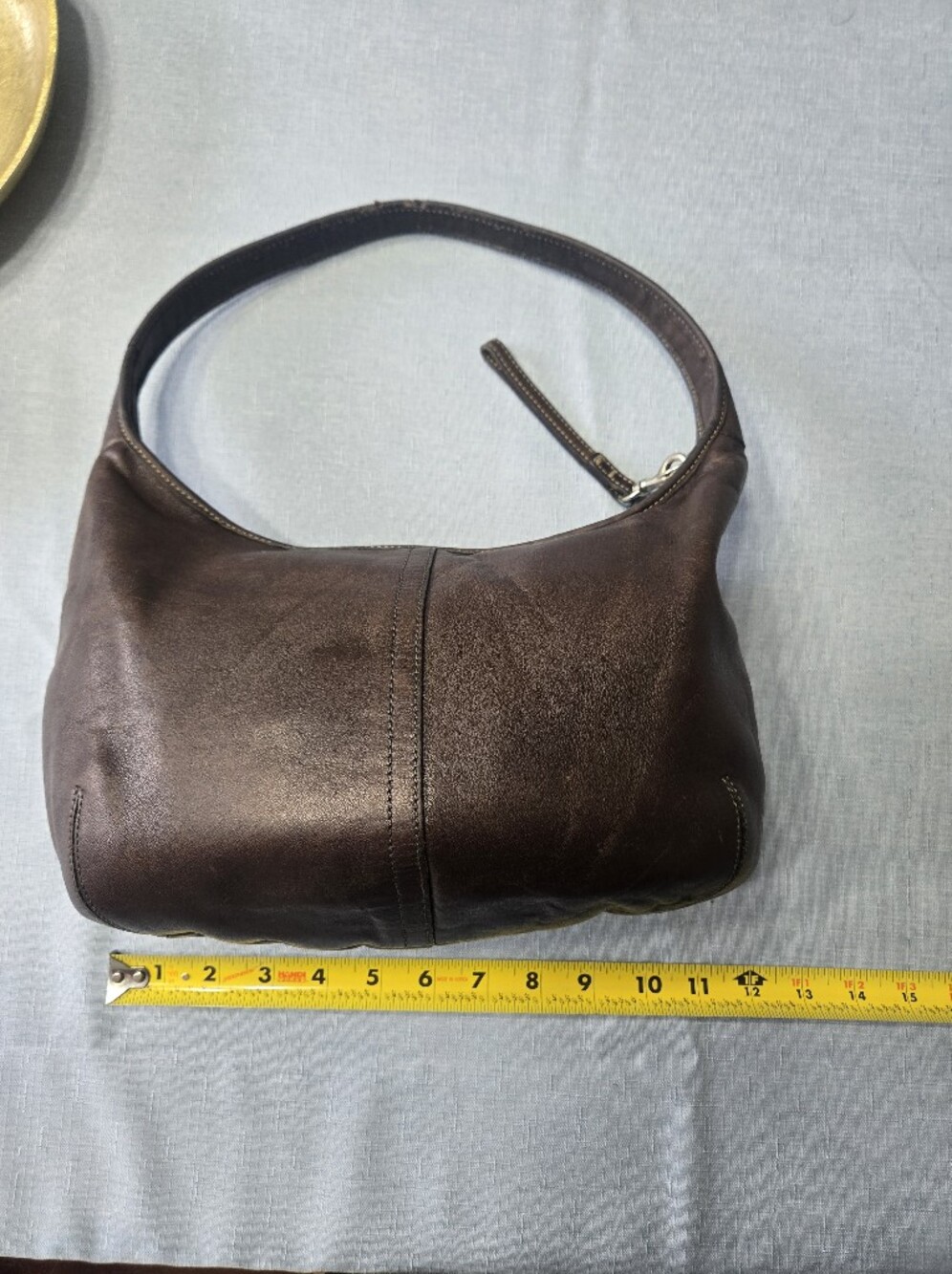 🚫SOLD🚫 Vintage Coach Ergo Hobo Bag | Dark Brown Glove Leather | Y2K - Picture 8 of 11
